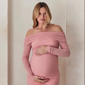 Bumpsuit Pink Mesh Dress Medium M